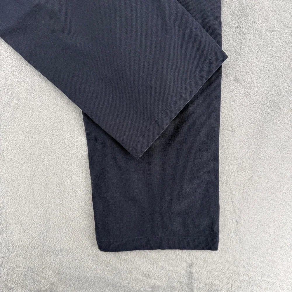 Theory Raffi Slim Fit‎ Mens Dark Blue Cotton Blend Cotton Blend Pants Size 33